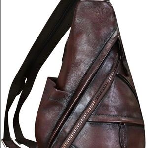 Genuine Leather Sling Bag